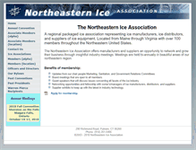 Tablet Screenshot of northeasternice.com